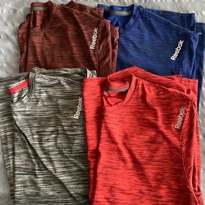 4 men’s Reebok shirts